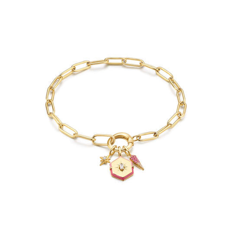 Ania Haie Pop Charms Gold Coloured Charm AH-NC048-06G-zoom-