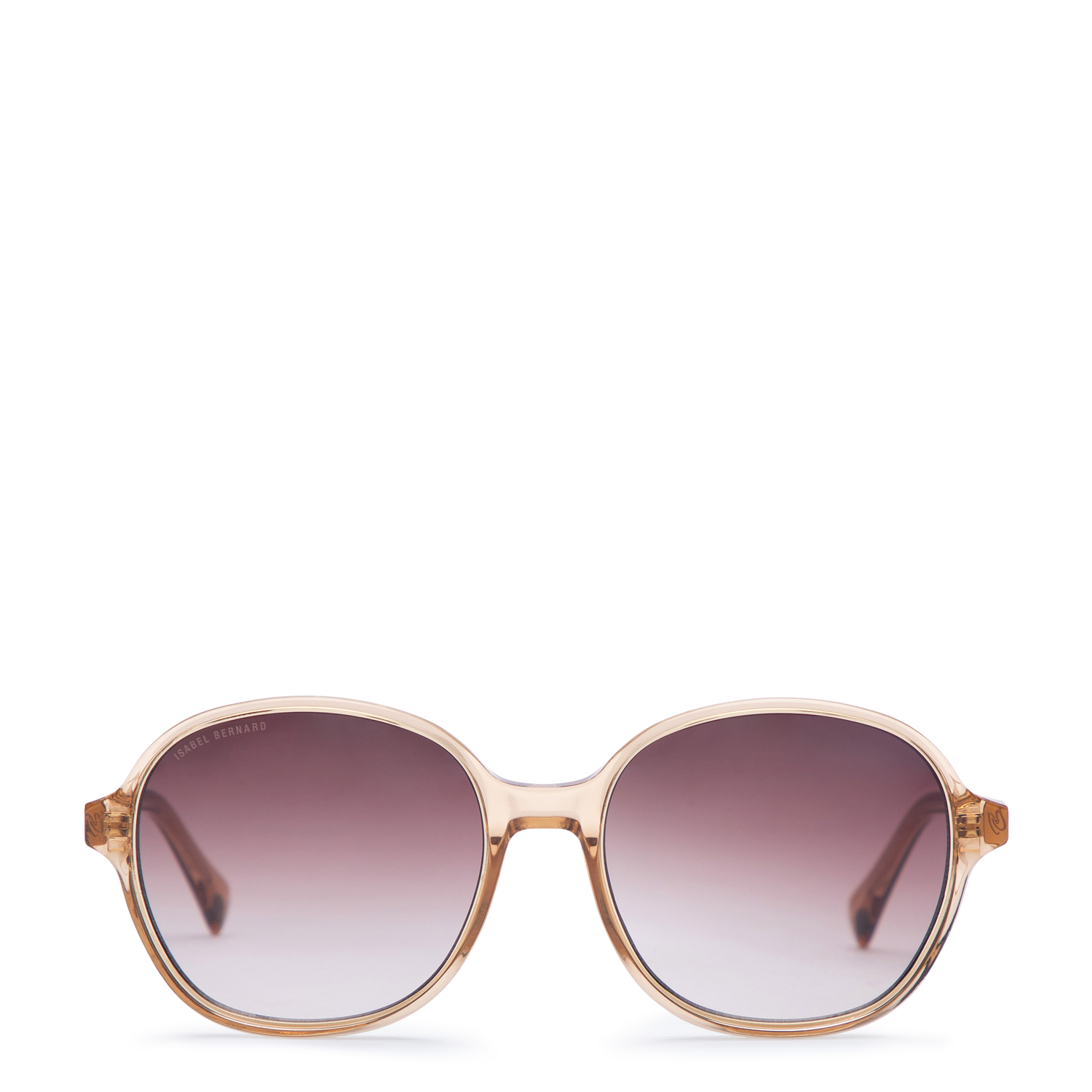 Isabel Bernard La Vilette Transparent Brown Sunglasses IB380010-14-14-zoom-4