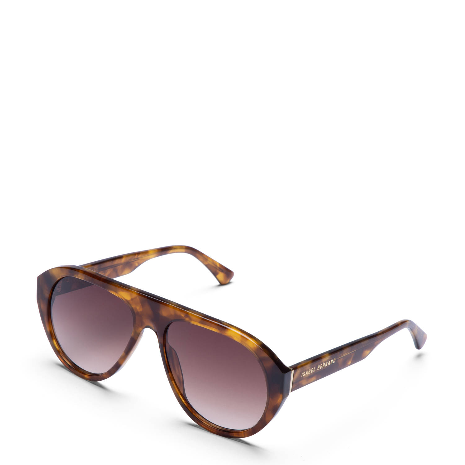 Isabel Bernard La Vilette Demi Brown Sunglasses IB380012-14-14-zoom-1