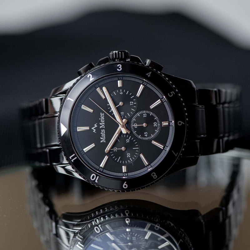 Mats Meier Ponte dei Salti Chronograph Men Watch Black MM00511-zoom-