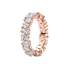 Pandora Timeless Ring 183021C01-58with14 Carat RoseGold Plating