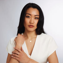 Isabel Bernard Le Marais Jeanne 14 Carat Golden Necklace IB340149