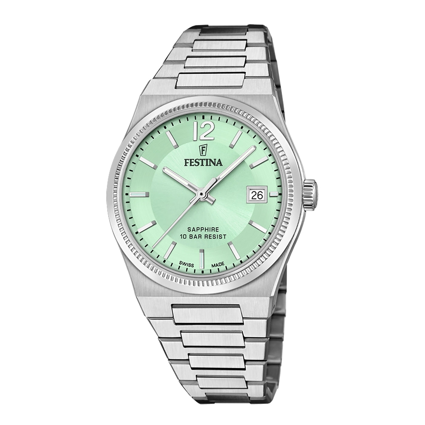 Festina My Swiss Time Silver Watch F20035/3