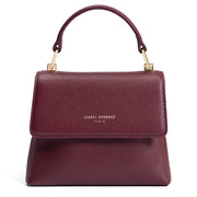 Isabel Bernard Femme Forte Heline Bordeaux Kalbsleder Handtasche IB21121
