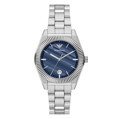 Emporio Armani Round Blue Dial Watch AR11758