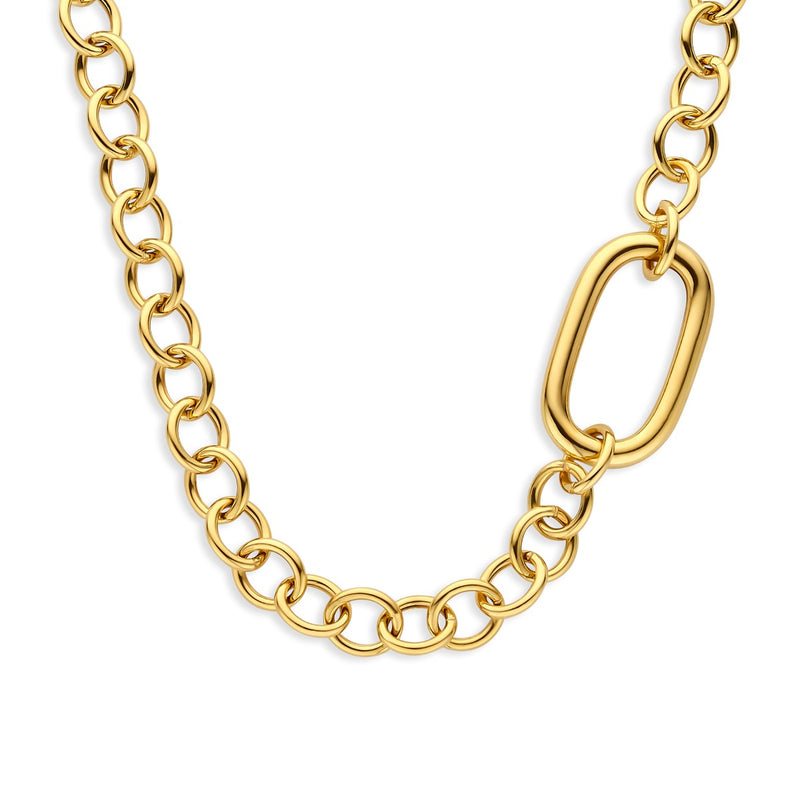 Parte Di Me Bibbiena Poppi Acadia 925 Sterling Silber Vergoldete Link Kette PDM34110-zoom-