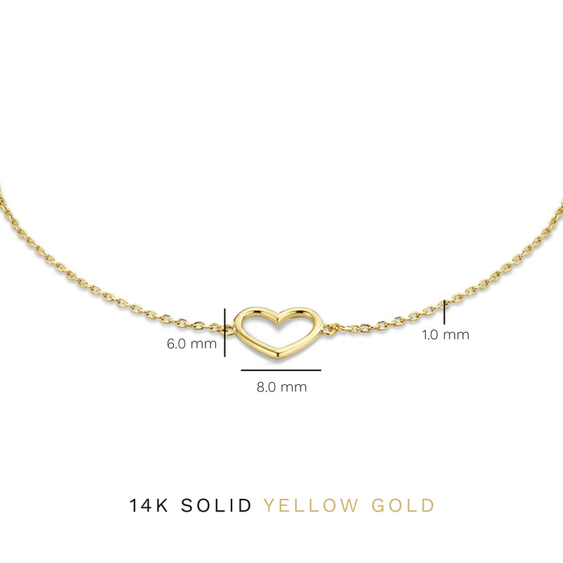 Isabel Bernard Belleville Amore 14 Karat | Gold Armband IB4020134-zoom-