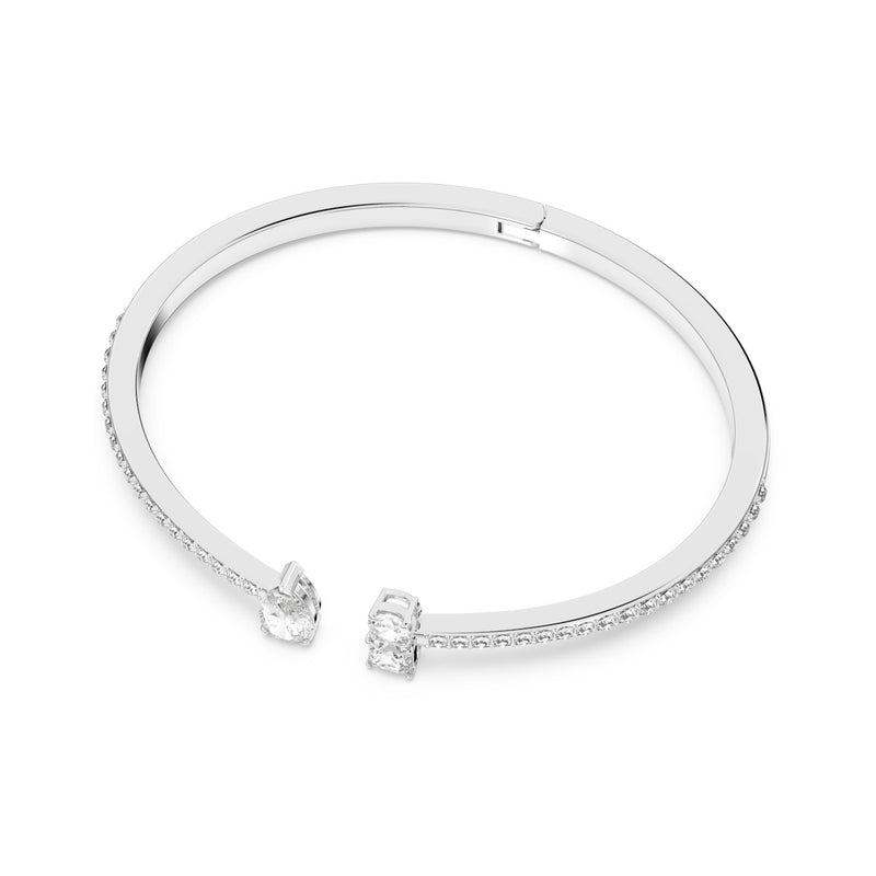 Swarovski Attract Silberfarbene Bangle 5572667-zoom-
