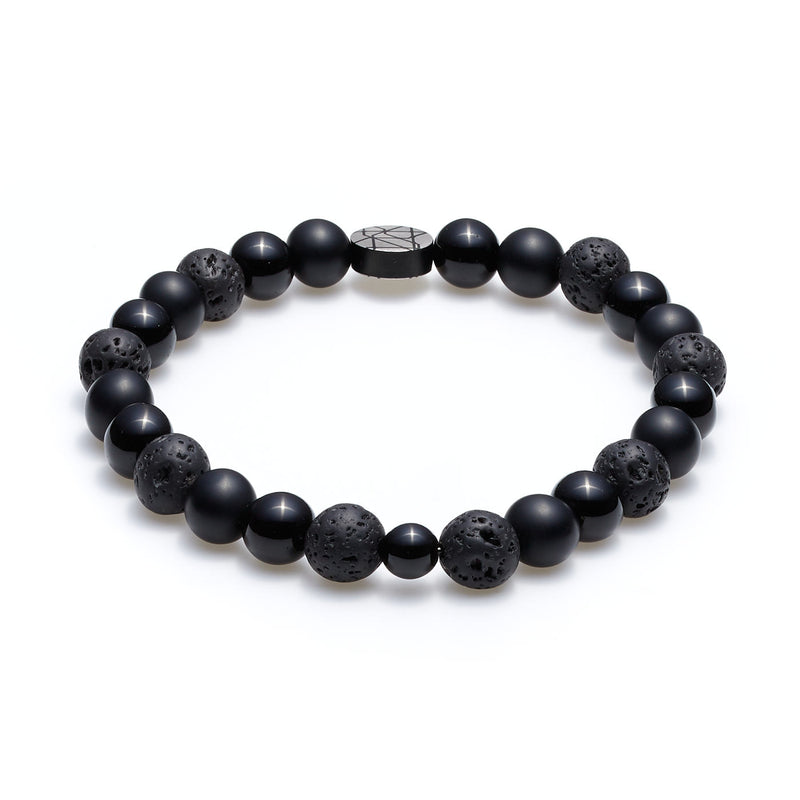 Sem Lewis 8mm Piccadilly South Kensington Armband SL220025 (Lengte: 16.50-17.50 cm)-zoom-