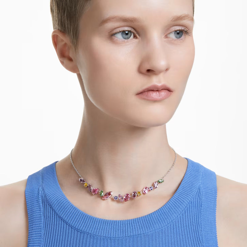 Swarovski Gema Silberfarbene Kette 5658398-zoom-