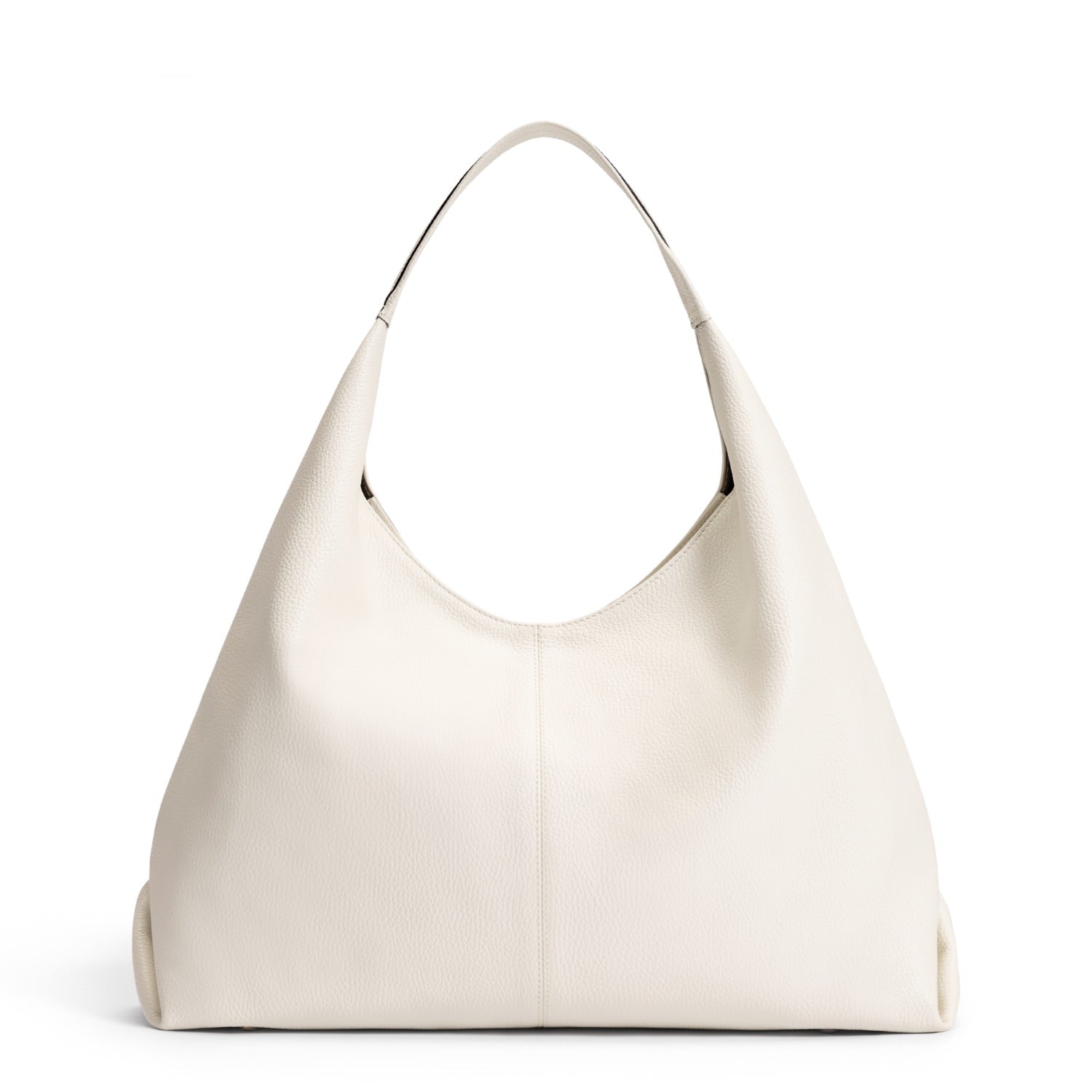 Isabel Bernard Honoré Grace cream calfskin leather shoulder bag IB25093-070