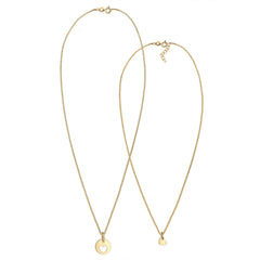 Elli 925 Sterling Silver Coin Necklace 2004-BF-0007666-001