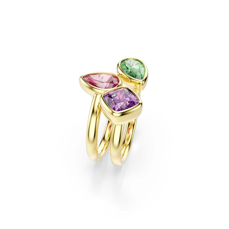 Swarovski Imber Organic Goldfarbener Stapelring 5753277-zoom-