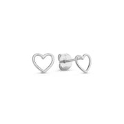 Isabel Bernard Saint Germain Amore 14 Karat | Weißgold Ohrstecker IB360230