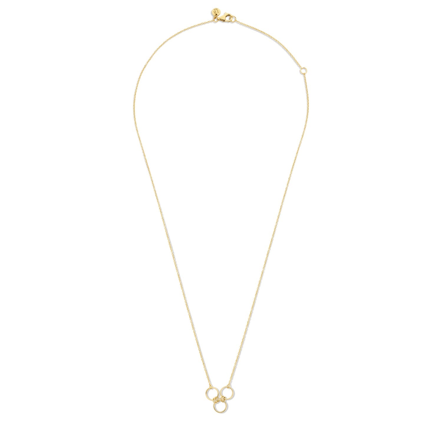 Isabel Bernard Cadeau d'Isabel 14 karat gold necklace and earrings gift set with rings IB90180