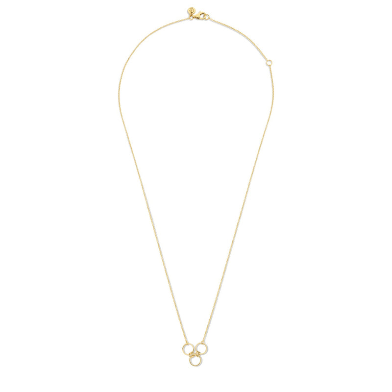 Isabel Bernard Cadeau d'Isabel 14 Karat Gold Halskette und Ohrringe Geschenkset mit Ringen IB90180-zoom-