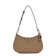 Guess Noelle Brown Top Zip Shoulder Bag HWBG96-72180-LGW