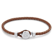 Calvin Klein Leather Bracelet 2002-CJ35000261