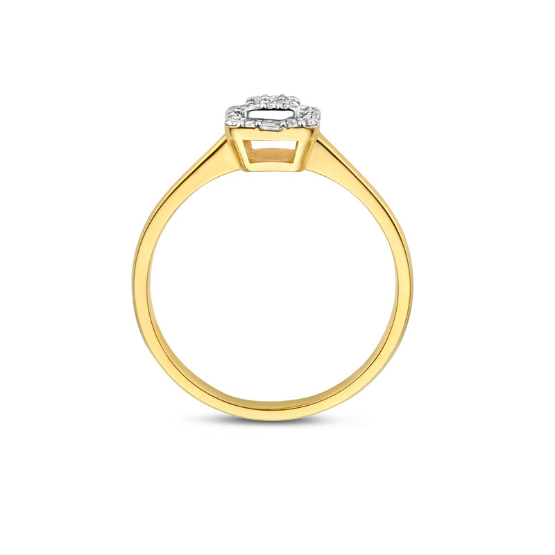 Isabel Bernard De la Paix Elena 14 Karat Goldring mit Diamant 0.18 ct IBD330036-60-zoom-