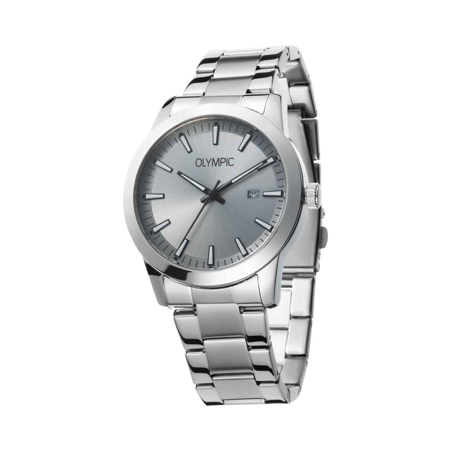 Olympic Frank Grijs Heren Horloge 2002-OL90HSS001