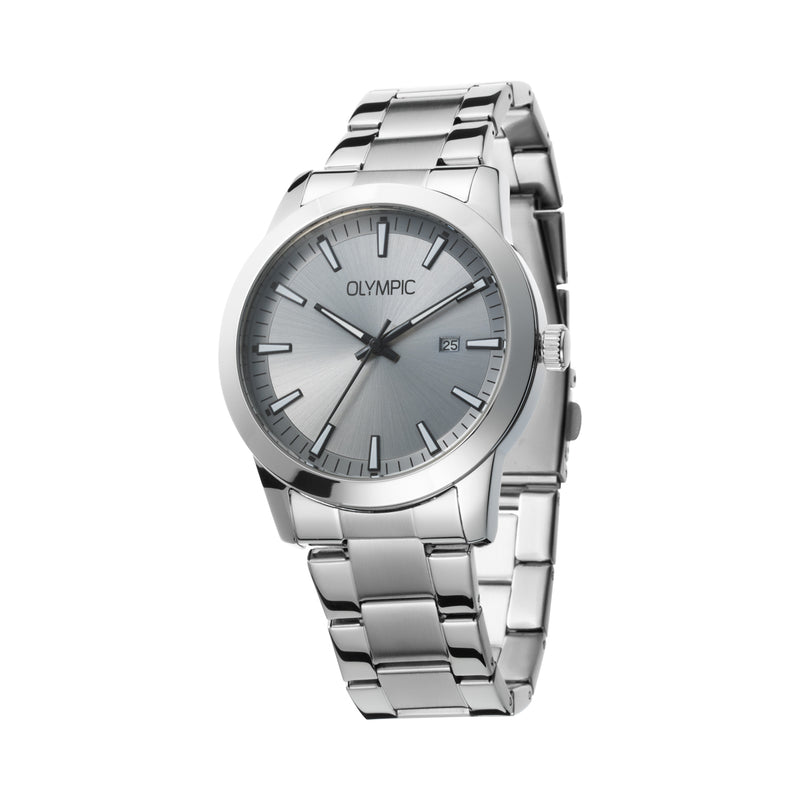 Olympic Frank Grijs Heren Horloge 2002-OL90HSS001-zoom-