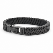 Josh Schwarz Armband 03496-BRA-VB/L-1