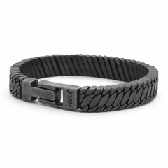 Josh Black Bracelet 03496-BRA-VB/L-1