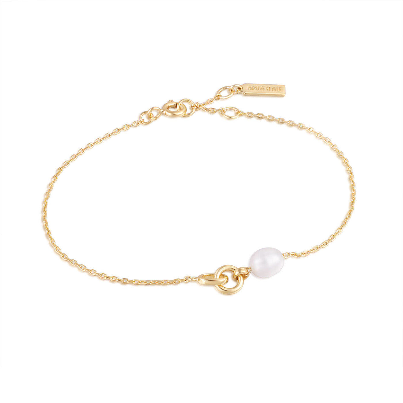Ania Haie Pearl Power Gold Bracelet AH-B043-01G