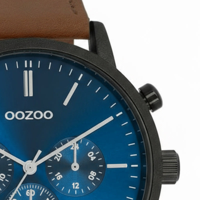OOZOO Timepieces herren Uhr Braun C11202-zoom-