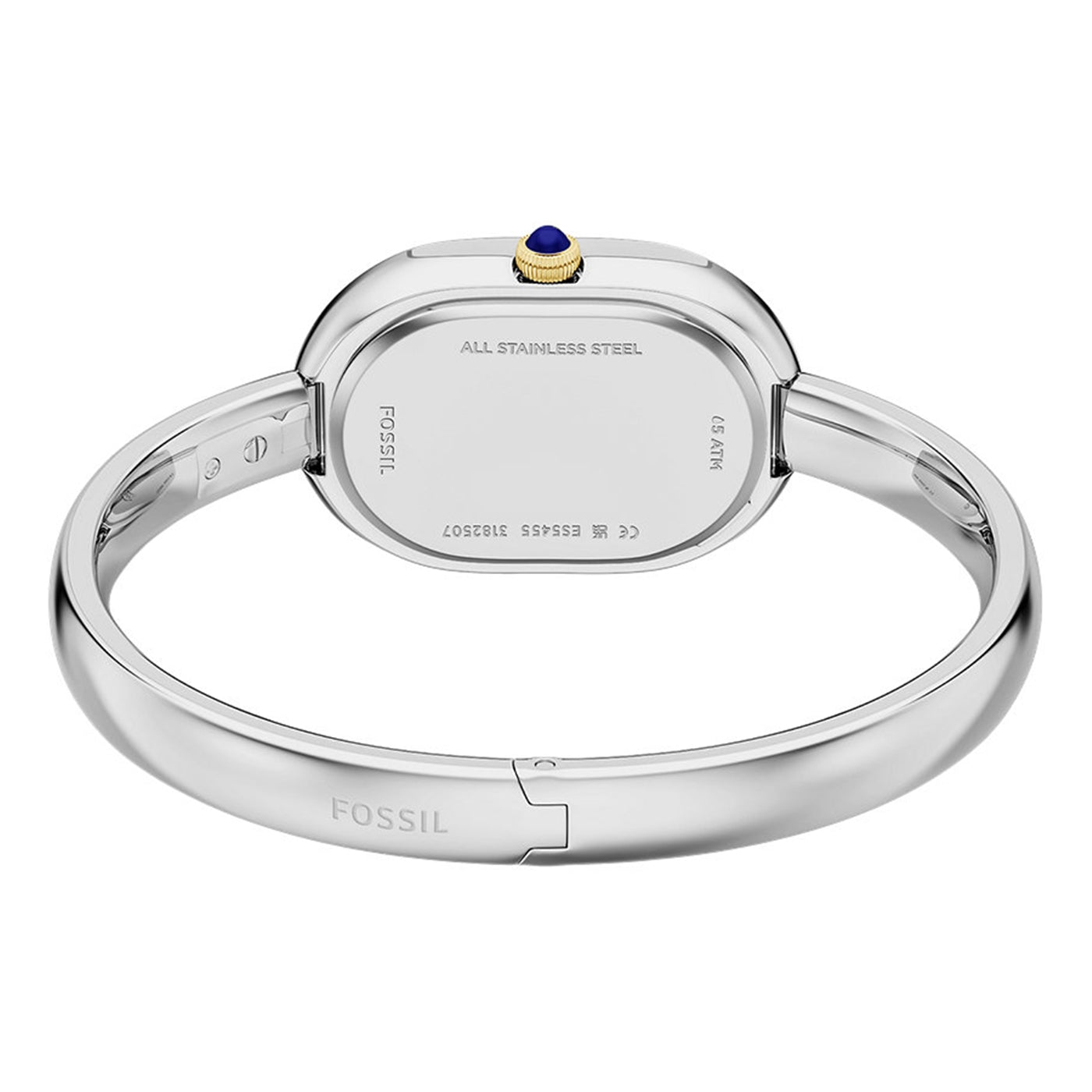 Fossil Sloan Oval White Dial Watch ES5455
