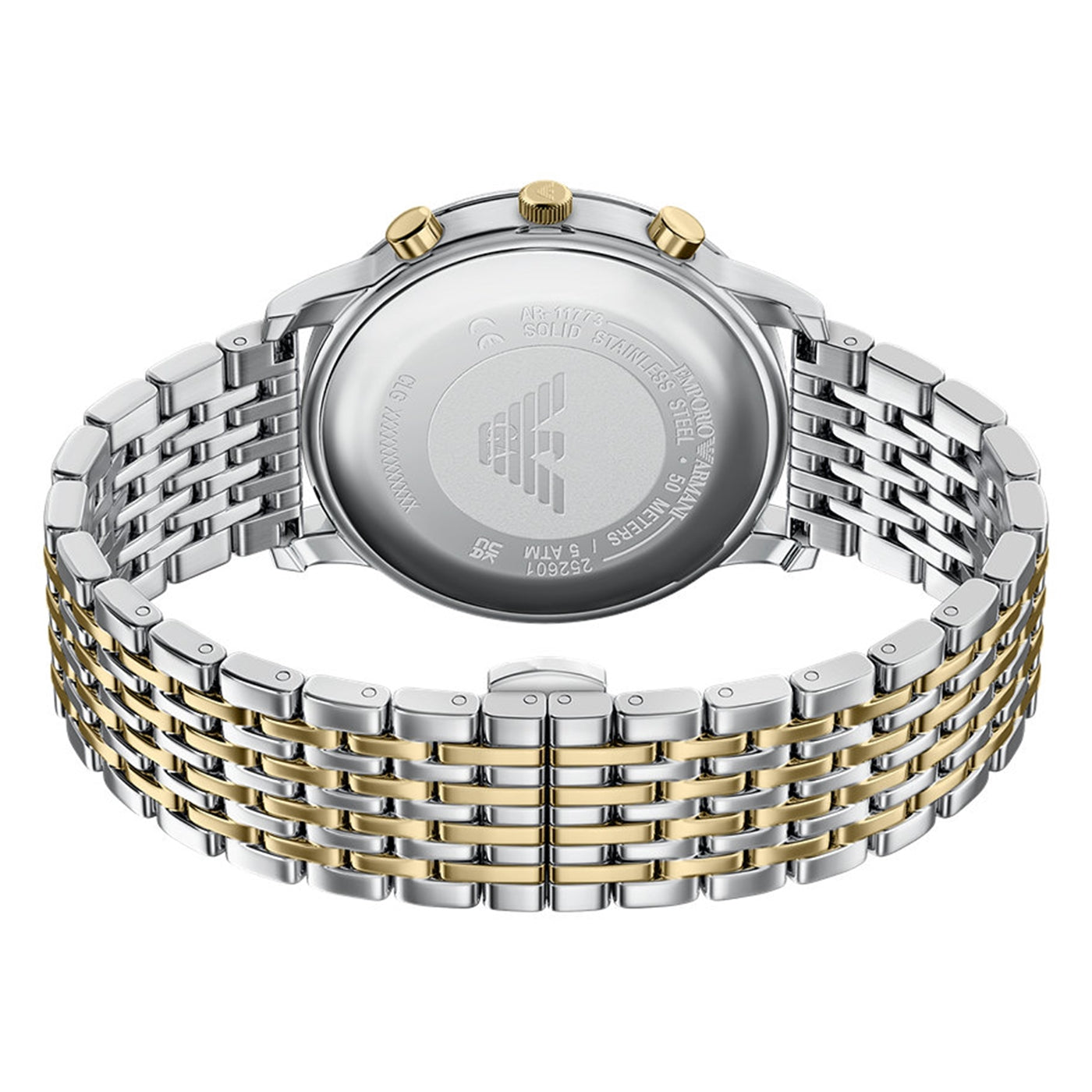 Emporio Armani Round Grey Dial Watch AR11773