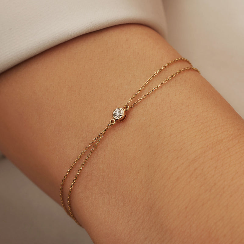 Isabel Bernard De la Paix damen Armband 585 Gold IBD320011-zoom-