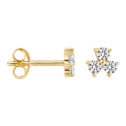 Blush damen Ohrknöpfe Gold 7197YZI
