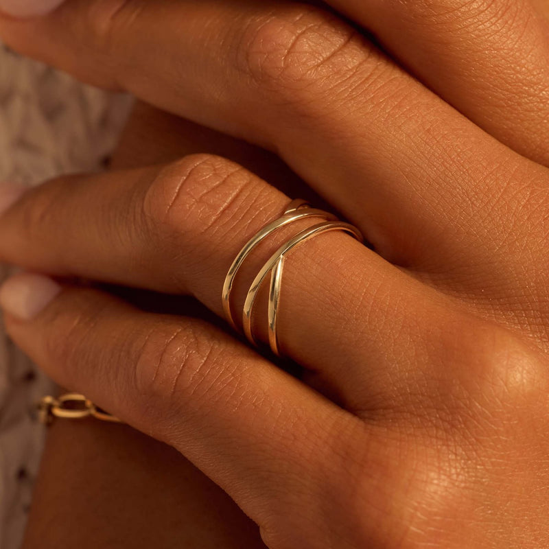 Beloro Jewels Della Spiga Pia 9 karat gold ring BO330028-48-zoom-