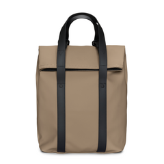 Rains Beige 2 Way Tote Backpack Mini R12780-133