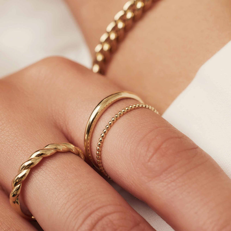 Isabel Bernard Rivoli Zélie 14 Karat | Gold Ring IB330097-54-zoom-