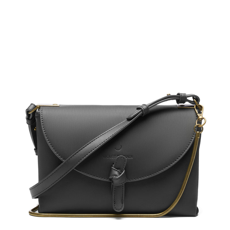 Violet Hamden Essential Bag Black Crossbody VH22007-zoom-