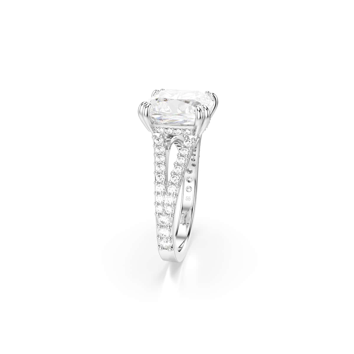 Swarovski Re Stilla Silver Coloured Ring 5709903