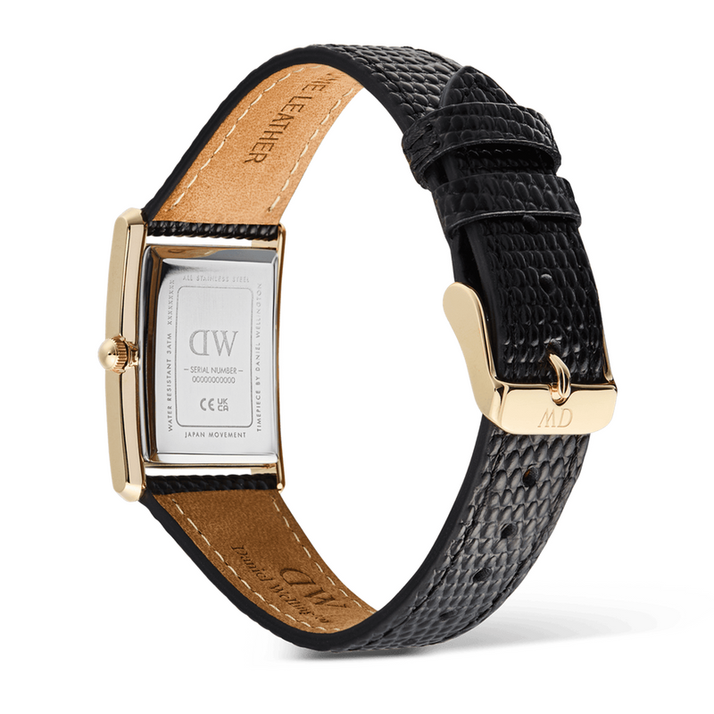 Daniel Wellington Bound Black Lizard Weiß Guilloché Unisex Uhr DW00100899-zoom-