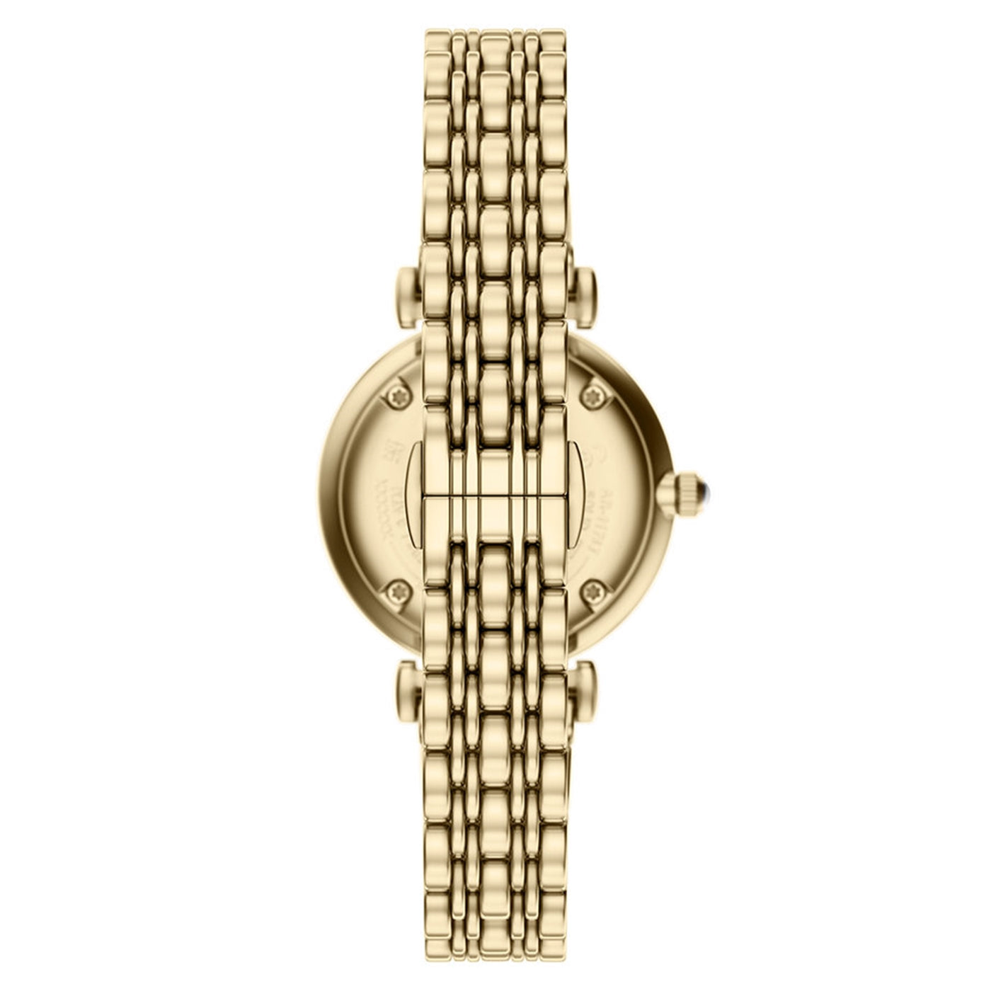 Emporio Armani Round Gold Dial Watch AR11766