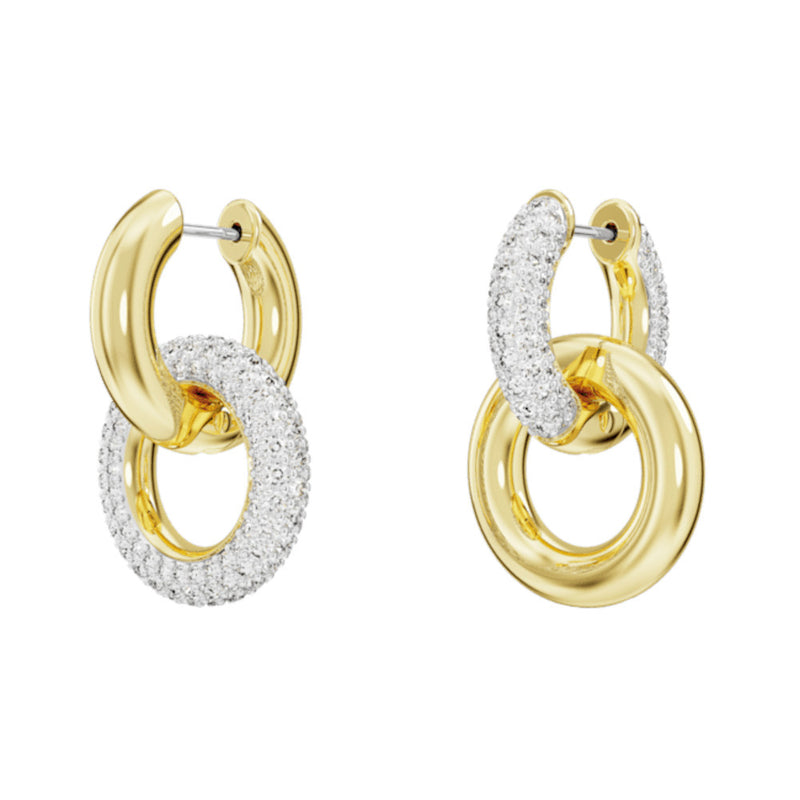 Swarovski Dextera Goldfarbene Ohrringe 5668818-zoom-