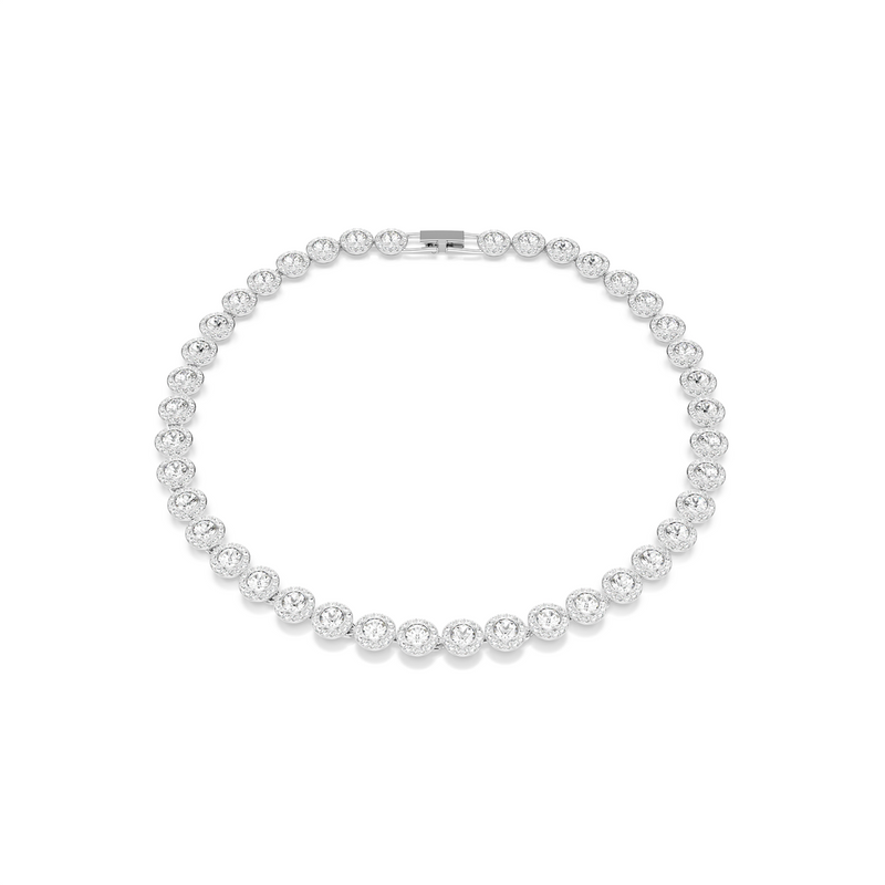 Swarovski Una Silver Coloured Necklace 5727095-zoom-