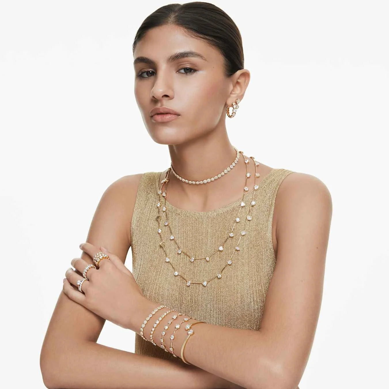 Swarovski Imber Gold Coloured Bracelet 5705450