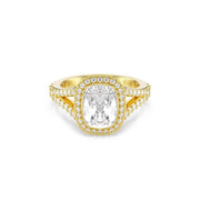 Swarovski Una Angelic Cushion Ring, goldfarben, Artikelnummer 5762630