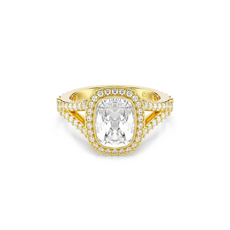 Swarovski Una Angelic Cushion Ring, goldfarben, Artikelnummer 5762630-zoom-