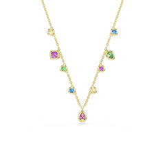 Swarovski Imber Organic Gold-Tone Multicolour Necklace 5753274