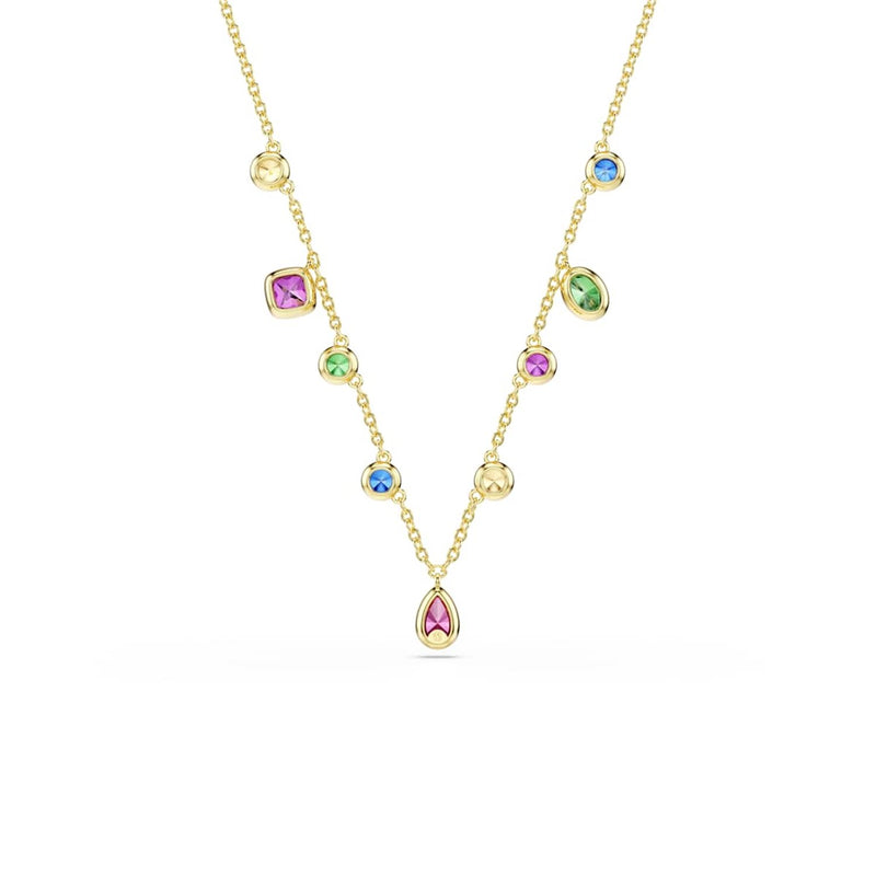 Swarovski Imber Organic Gold-Tone Multicolour Halskette 5753274-zoom-