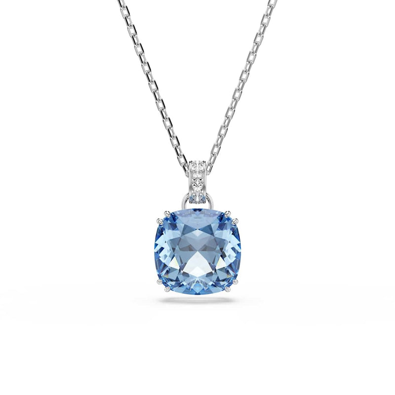 Swarovski Millenia Halskette in Silberoptik mit blauem Anhänger 5760057-zoom-