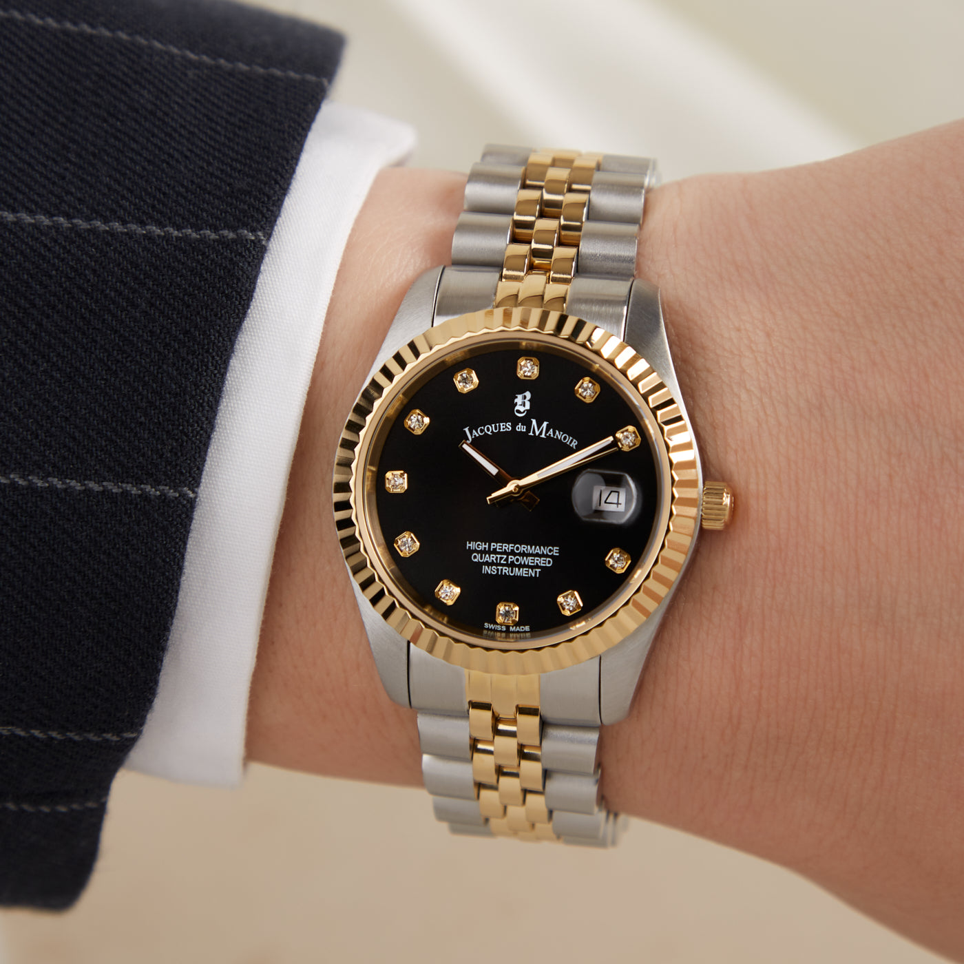 Jacques du Manoir Inspiration Gold Watch JWL01207