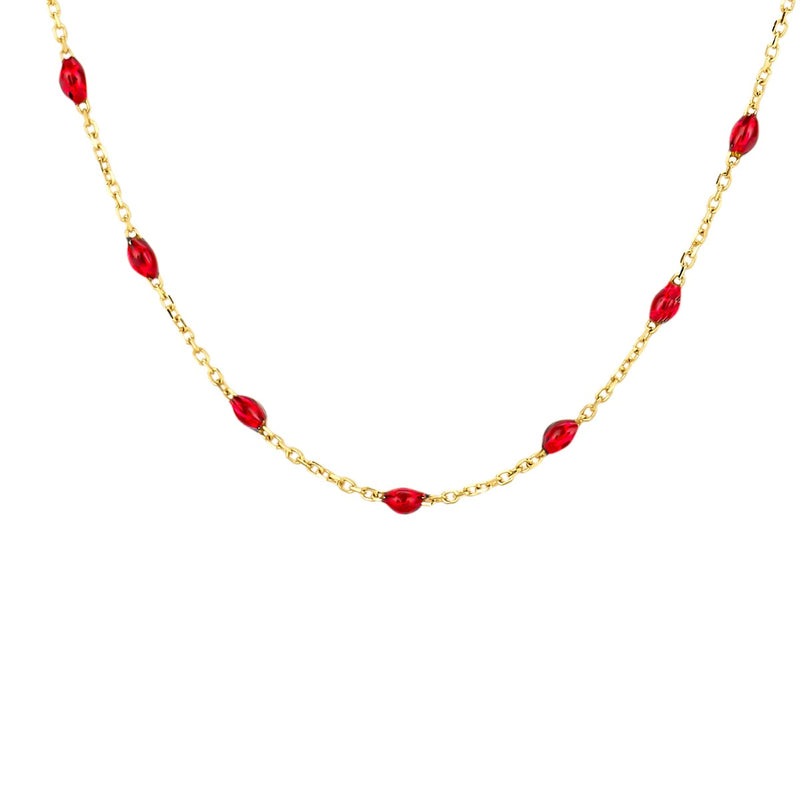 Blush 14 Karat Golden Necklace 3162YRR-zoom-